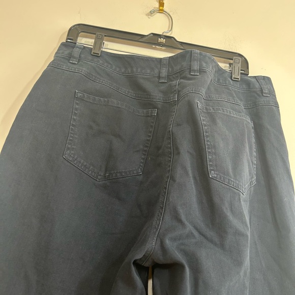 Talbots Navy Blue Cropped Pants Women’s Size 14 Long - Picture 6 of 6